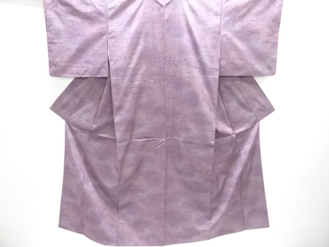 JAPANESE KIMONO / TSUMUGI / WOVEN STRIPE